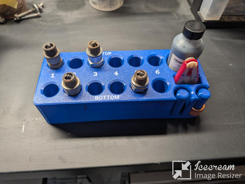 6 Cylinder Spark plug caddy (massive)