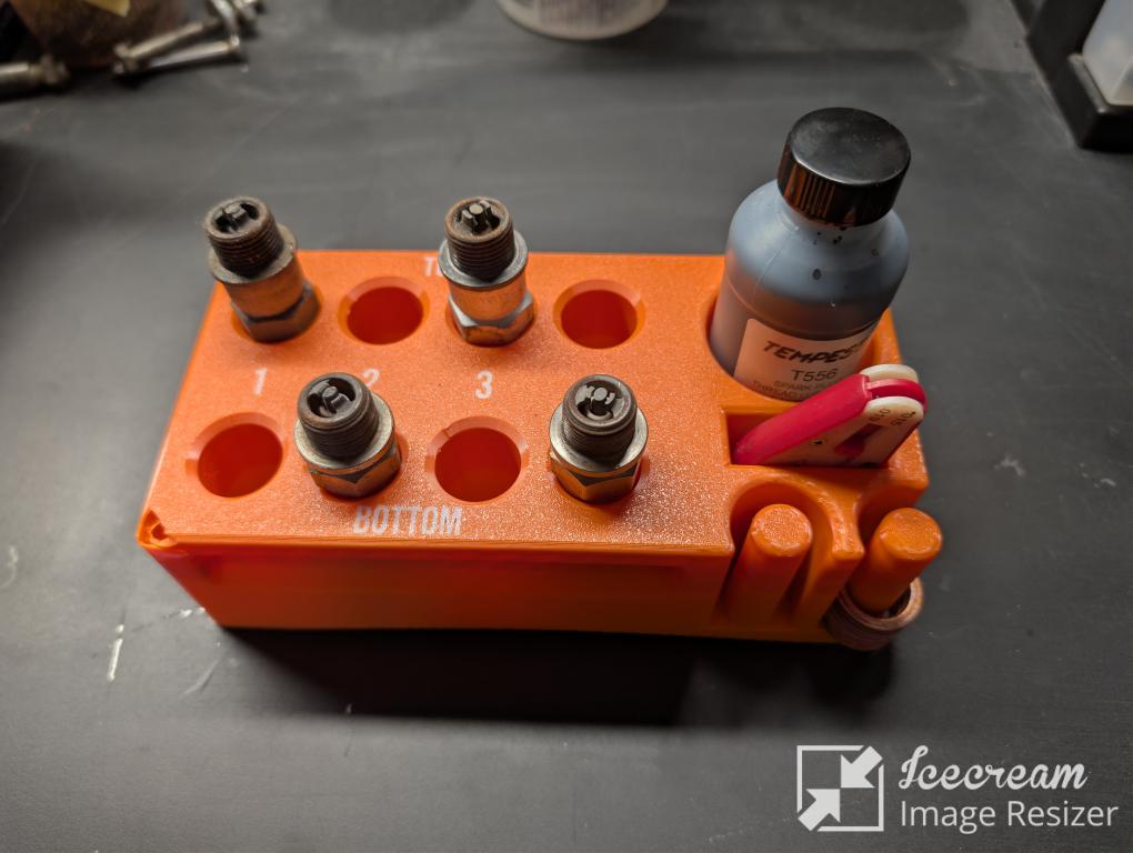 4 Cylinder massive Spark plug Caddy